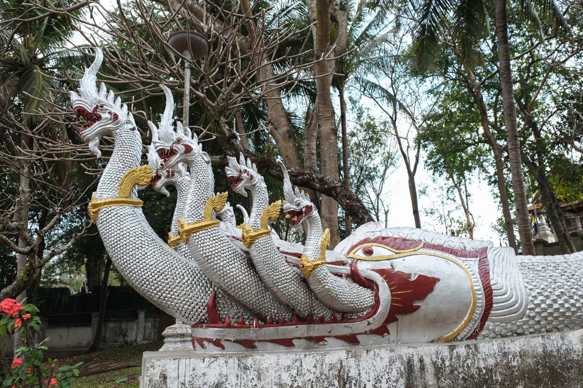 Nagas at Wat Ho Siang image