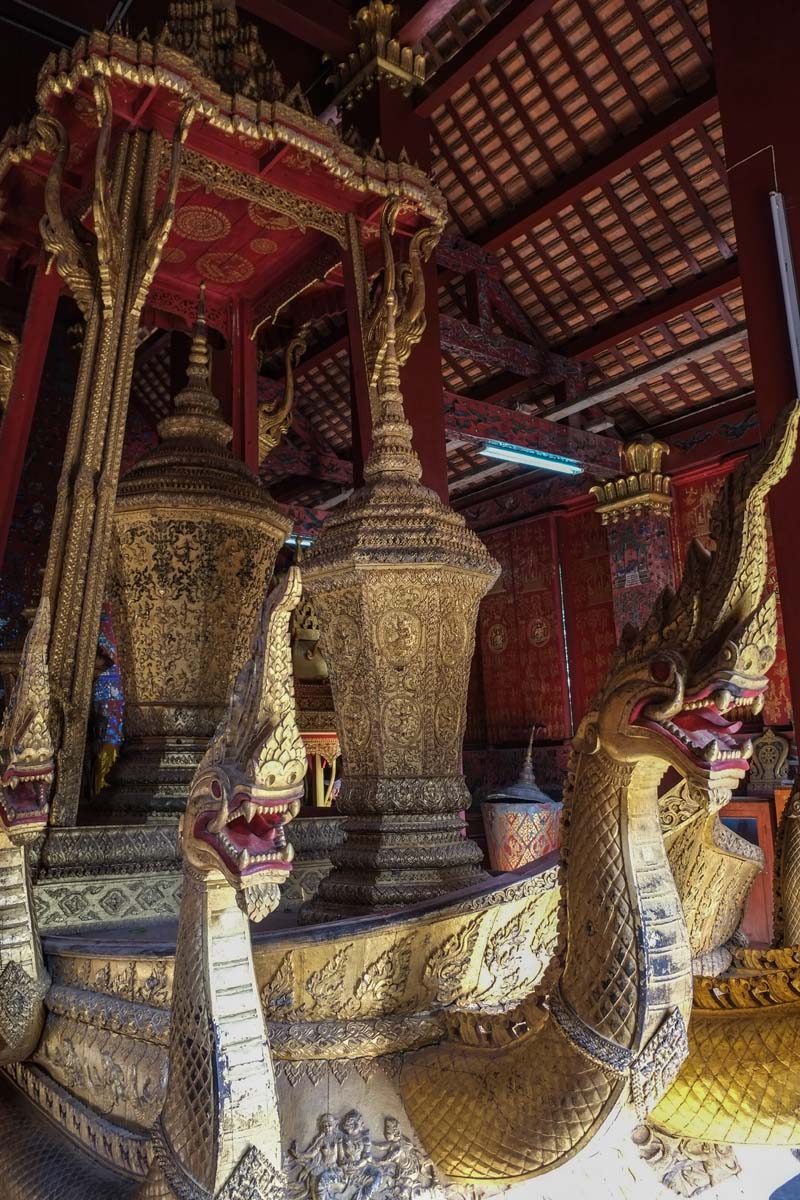 Wat Xieng Thong funeral carriage image