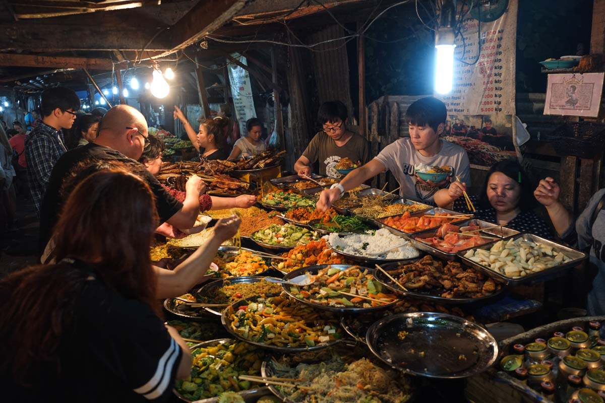 Luang Prabang Night Market Buffet image