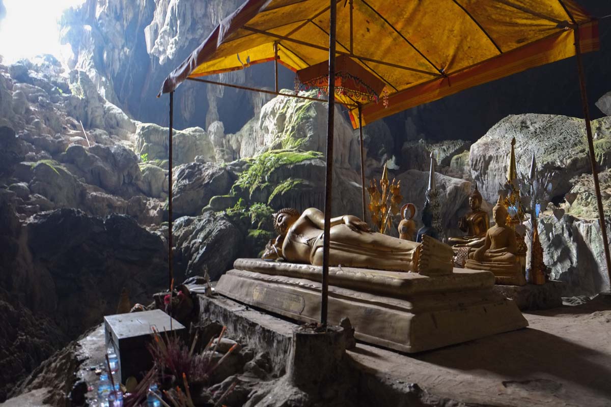 Vang Vieng Cave Bhudda image