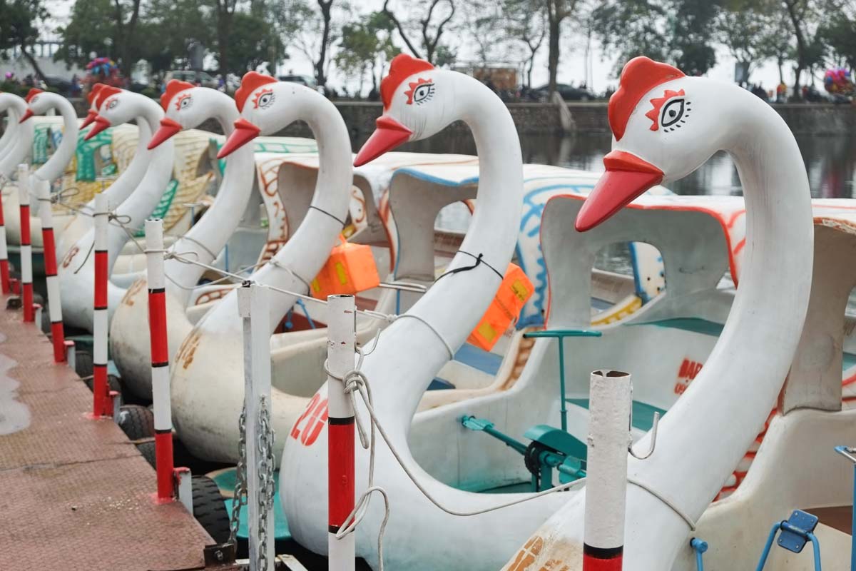 Hanoi Swan Boats image