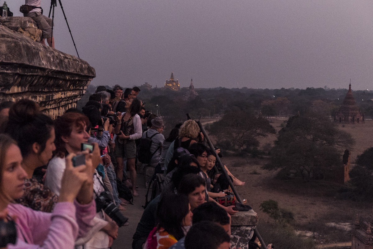 Shwesandaw Paya Crowd