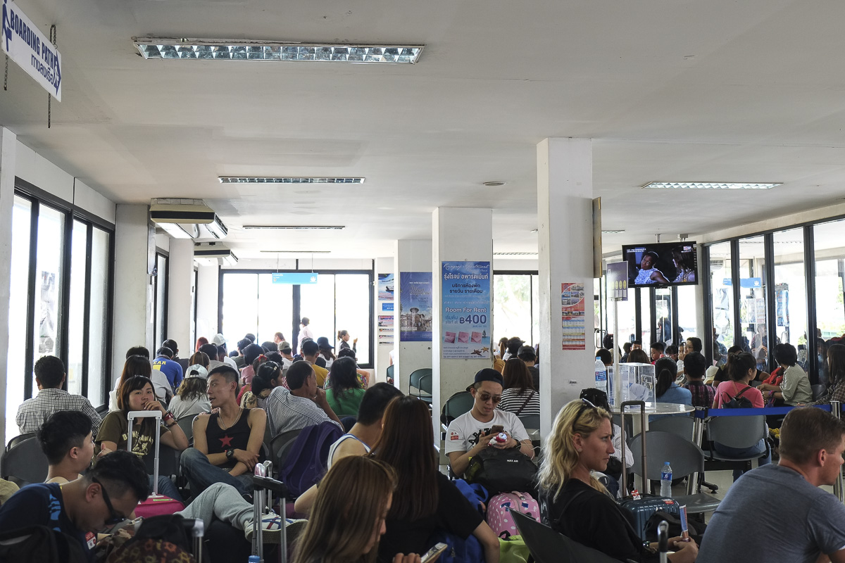 Koh Tao Ferry Waiting Room