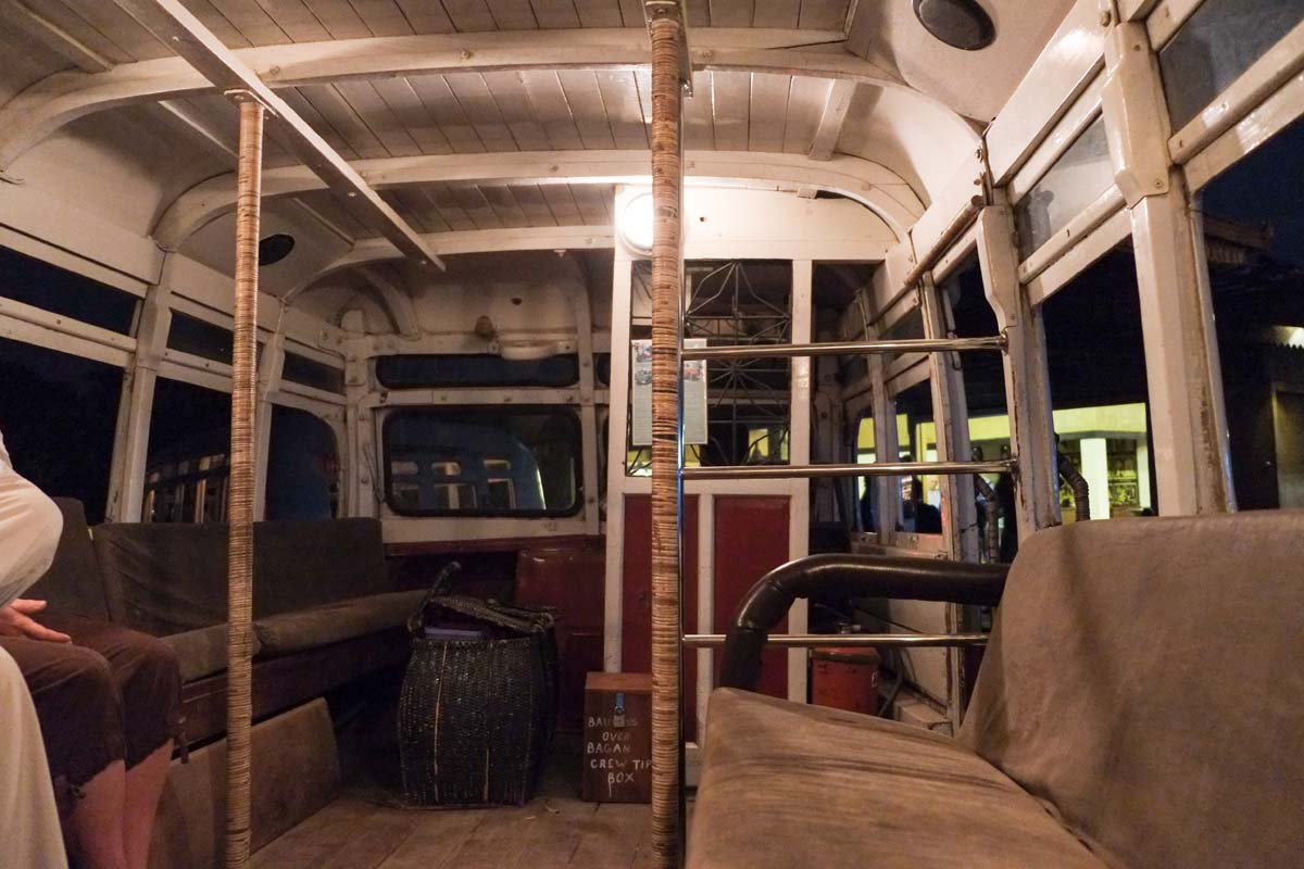 Balloons Over Bagan WWII Bus