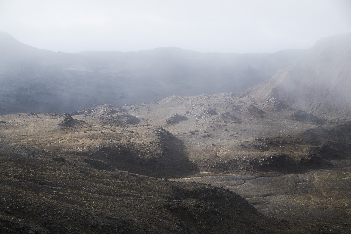 Tongariro Red Crater Scenery