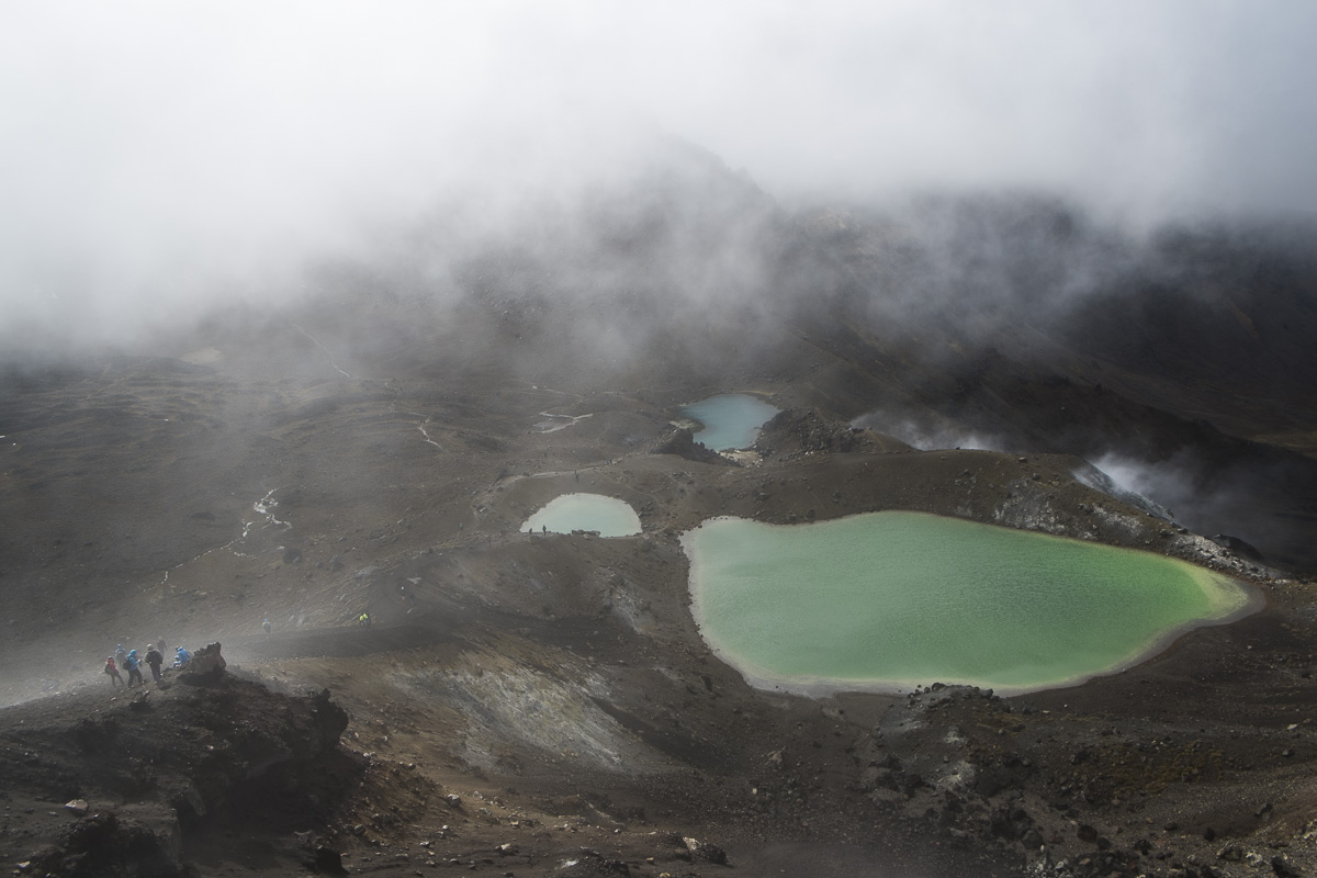 Tongariro Crossing Emerald Lakes